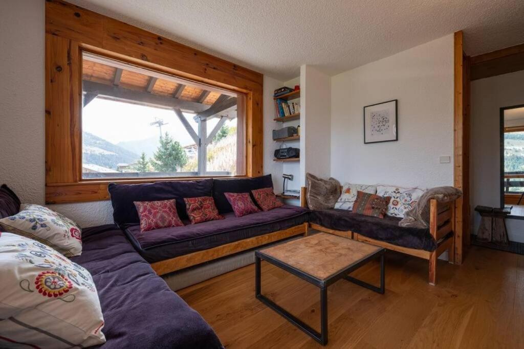 Les Allues L'Arc-En-Ciel - Appartement Sur Les Hauteurs Du Mottaret Avec Acces Aux Pistes מראה חיצוני תמונה